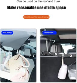 Kleding droogtouw - Waslijn koord - Reizen en kamperen - Veelzijdige organizer - 1 meter - Zwart — thumbnail 5