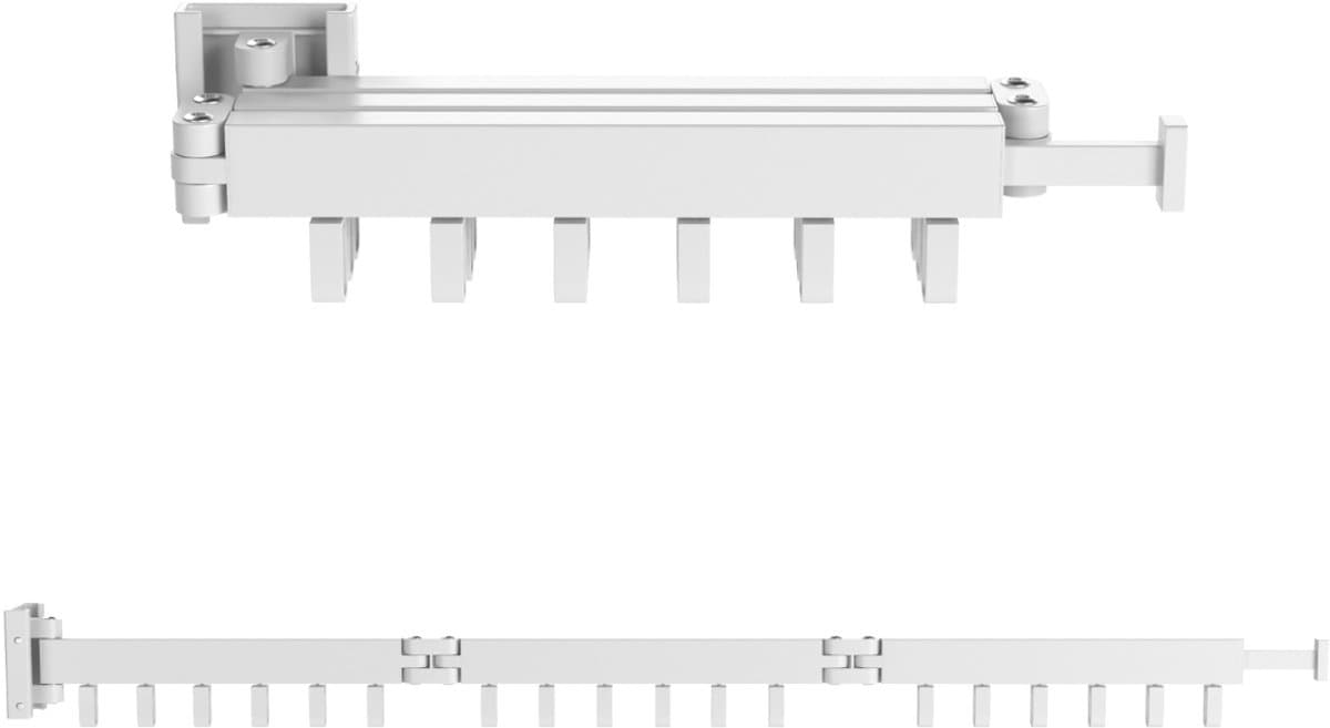 Wasophoogte® Wanddroogrek - Droogrek Inklapbaar - Wasrek Inklapbaar - Wasrek Hangend - 18 kledinghaken — afbeelding 1