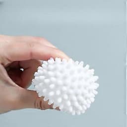 Droogballen voor de was - wit 6PCS - Milieuvriendelijke wasverzachter en antistatische werking — thumbnail 3