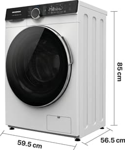 Heinner HWDM-M1014IVKB Was-droogcombinatie - 10 kg Wassen / 7 kg Drogen - 1500 tpm - Energieklasse B - Inverter Motor - 1-Uurs Wassen & Drogen - Kreukbescherming - 5 Jaar Garantie - Wit — thumbnail 5
