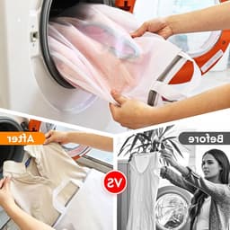 Set van 4 Waszakken met Handvatten 50x60cm - Ideaal voor Ondergoed, Sokken en Delicate Kleding in de Wasmachine — thumbnail 3