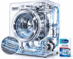 Dr. Beckmann Machines Ontkalker 12x50g Voordeelverpakking – Voor Wasmachine & Vaatwasser – Verwijdert Hardnekkige Kalkaanslag — thumbnail 2