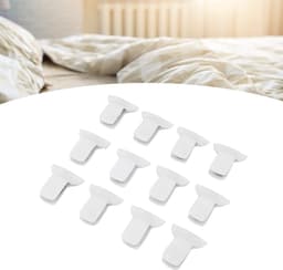 Dailygoods- Dekbedclips voor Dikke Dekbed - 12 Stuks - Dekbedbevestigingsclips - Lakenbevestigingsclip - Beddengoedaccessoires - Lichtgewicht en Praktisch - Beddengoedclips — thumbnail 2