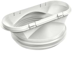 Dailygoods- Uitlaatslang Flexibel - Luchtafvoerslang - Afvoerslang Airco - Verstelbare Lengte 22-150 cm - Koude- en Hittebestendig - Eenvoudig te Installeren - Ventilatieslang — thumbnail 1