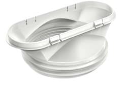 Dailygoods- Uitlaatslang Flexibel - Luchtafvoerslang - Afvoerslang Airco - Verstelbare Lengte 22-150 cm - Koude- en Hittebestendig - Eenvoudig te Installeren - Ventilatieslang