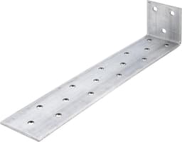 Betonanker Platstaal - Versteviging Constructie - Fundering Verstevigen - Sendzimir Verzinkt - 205 mm - Staal — thumbnail 1