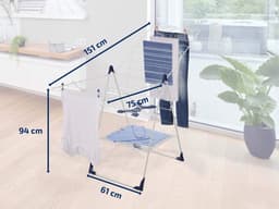 Leifheit droogrek Classic 250 Flex - 25 m drooglengte — thumbnail 2