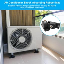 Allecto Plus - 4 stuks Airconditioning Trillingsdemper Rubber Lagers — thumbnail 4
