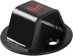 Grondanker Motor - Veiligheidspunt - Motor Beveiligen - Gehard Staal - 13x13x6cm - Zwart — thumbnail 1