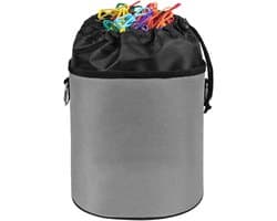 Wasknijper Tas - Opbergzak - Was ophangen - Multifunctionele Organizer - 29x24x1 cm - Grijs — afbeelding 1