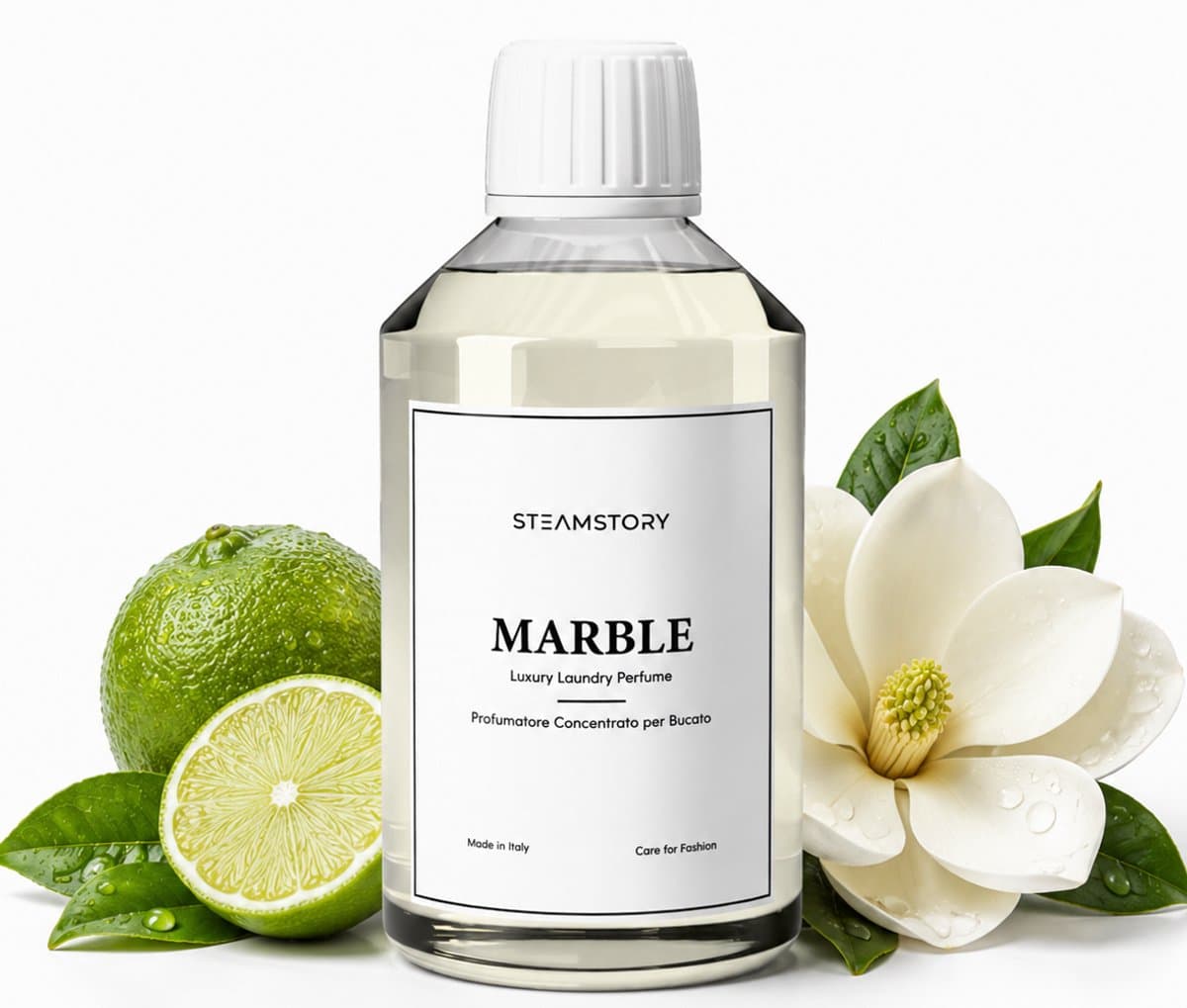 SteamStory Luxe Wasparfum Marble - Luxe geur met limoen, appelbloesem & cederhout - 250 ml — afbeelding 1