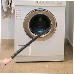 Droogtrommel Borstel - Wasdroger Reiniger Kit - Apparaten Onderhouden - Flexibele Staal Schacht - 75 cm - Zwart — thumbnail 5