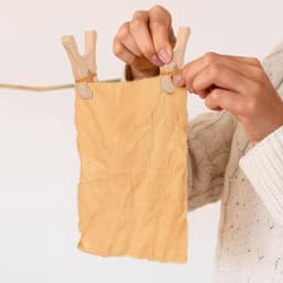Houten Clips - Knijpers - Fort Bouwen - Gladde Afwerking - 12 x 8.5 cm - Beige — thumbnail 2