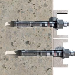 Heavy Duty Ankers - Metaal Bevestiging - Stevig Monteren - GeGalvaniseerd Staal - M12 x 110 mm - Zilverkleurig — thumbnail 2