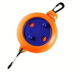 Verlengbare Waslijn 9,75 m – Draagbare Reis- & Kampeer Kledinglijn met Handvat – Ideaal voor Camping, Vissen & Outdoor – Duurzaam en Compact Droogrek — thumbnail 2