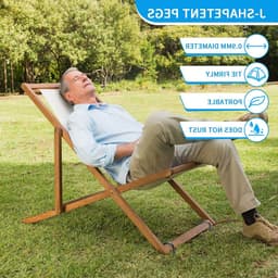 6 Stuks Grondankers 30 cm Lang, U-Haak Tent Pegs voor Beveiliging van Tent, Trampoline en Tuinpolen — thumbnail 2