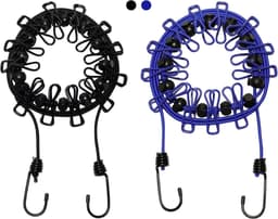 Droogrek voor Camping met Reflecterende Rubber Band – Lichtgewicht, Opvouwbaar en Duurzaam — thumbnail 1