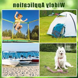 Grondanker 46 cm voor zware lasten, ideaal voor tenten, trampolines en schommels - stevige spiraalanker met oog voor optimale bevestiging tijdens stormachtige omstandigheden — thumbnail 4