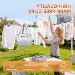 56 Stuks Kledingknijpers en Grote Kledingknijpers zonder Print - Handige Towel Clips voor Zonnebedden en Kleding — thumbnail 2