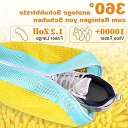 Schoenwaszak voor de Wasmachine, 1 Stuk, Bescherming voor Sportschoenen, Waterdicht en Duurzaam — thumbnail 4