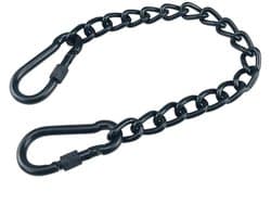 Cosensi- Ketting Roestvrij Staal - Hangstoelketting - Verlengketting - 180 kg Capaciteit - Met Karabijnhaken - Verstelbaar 66 cm - Hangmatketting