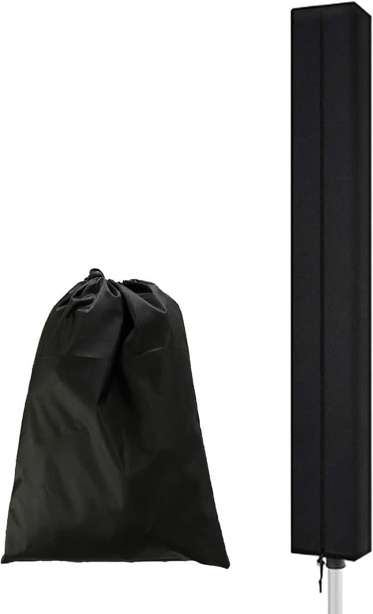 Droogmolenhoes - Wasdrogerhoes - Buiten Beschermen - Waterdicht Oxford Doek - 200 cm - Zwart — afbeelding 1