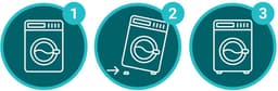 Sillar Trillingsdempers wasmachine – universele - anti-vibratie rubberen pads voor wasmachine, vaatwasser, droger - 8 stuks — thumbnail 5