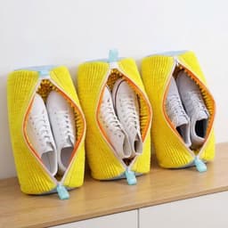 Herbruikbare schoenwaszakken voor wasmachine - 2 stuks, anti-vervorming, ideaal voor sport- en dagelijks gebruik, 360 graden reiniging — thumbnail 5
