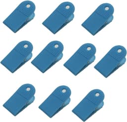 Naaien Craft Clips - Quilt Binding Klemmen - Stoffen Vastzetten - Antislip Ontwerp - 10 stuks - Geel — thumbnail 2