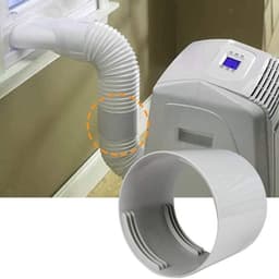 Verlengstuk voor de slang van een draagbare airconditioner, universeel 5,9 inch (150 mm) , geschikt voor slangen met een schroefdraad van 5,9 inch (150 mm) zowel met de klok mee als tegen de klok in — thumbnail 4