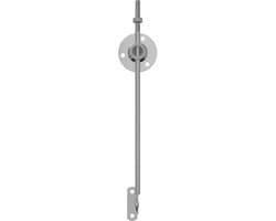 vidaXL - Deksel - ondersteuningsscharnier - 2 - st - Zilver - 194 - x - 36 - x - 18 - mm — thumbnail 3