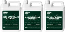 The Green Junk - 100% Natuurlijk Wasmiddel 5L Navulling (3-pack) - Zonder Synthetisch Parfum - Wasmiddel Sensitive - Vloeibaar Baby Wasmiddel - Voordeelverpakking - 501 Wasbeurten — thumbnail 1