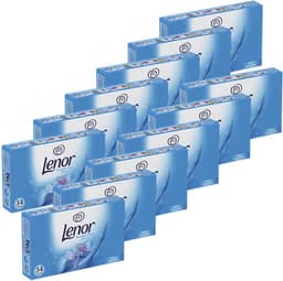 Lenor Droogtrommeldoekjes Aprilfris - 12 x 34 (408 doekjes) — thumbnail 1