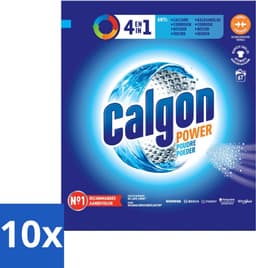 Calgon - Wasmachinereiniger - Tegen Kalkaanslag / Corrosie / Wasmiddelresten / Geuren - 67 Wasbeurten - Bulkverpakking - 10 stuks — thumbnail 2