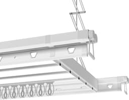 Wasophoogte® Elektrisch Droogrek - Plafonddroogrek Classic - Droogrek - Droogrek Elektrisch - Plafond Droogrek - 35 kg draagvermogen — thumbnail 5