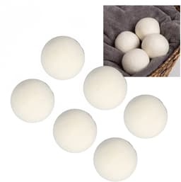 Cuhostki 6 Stuks Vilt Droogballen - Wit - 3Cm - Duurzaam Wasdroger Ballen — thumbnail 5