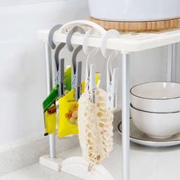 Wasknijpers met Haken - Droogclips Clips Hanger - Kleding Drogen - Winddicht Antislip - 20 stuks - Grijs — thumbnail 3
