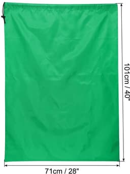Dailygoods- Waszak Extra Groot - Waszak met Trekkoord - Duurzaam Oxford Stof - Scheurbestendig - Voor Reizen/Camping - Machinewasbaar - Wasmand — thumbnail 3
