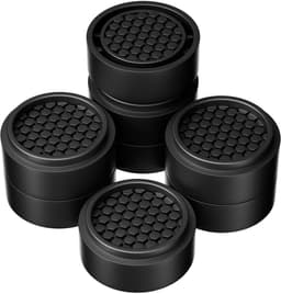 RCHYFEED Verstelbare meubelverhogers, bedverhoging, tafelverhogers, 8 stuks hoogwaardige rubberen voeten, schokdempers, bedverhogers, sofaverhogers, meubelverhogers rond 1", 2" of 3" voor meubels — thumbnail 1