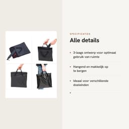 Dailygoods- Droogrek 3-laags - Opvouwbaar - Hangend - Multifunctioneel - Gaasrek - Voor vis/ groenten/ serviesgoed - Droognet — thumbnail 2