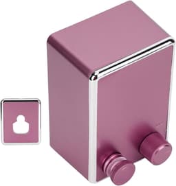 Intrekbare Waslijn - Droogrek Buiten - Kleding Drogen - Ruimtebesparend Design - 42 Meter - Roze — thumbnail 1