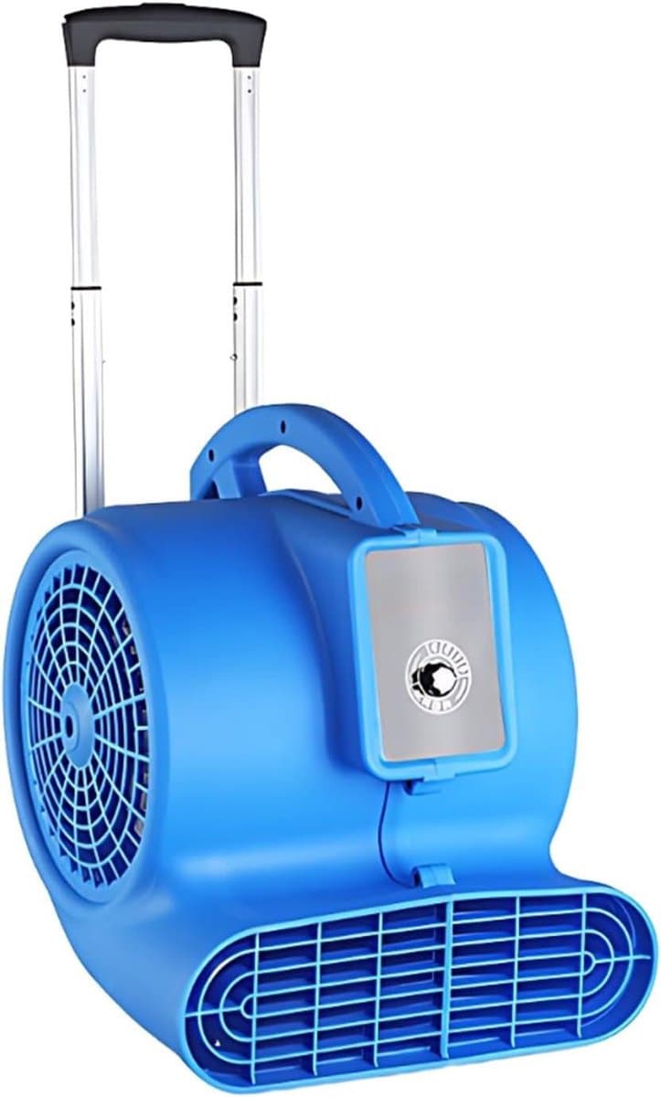 Industriële Ventilator - Vloerdroger Blower - Snel Drogen - Krachtige Koperen Motor - 45x45x38 cm - Zwart — afbeelding 1