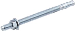 Wigankers Beton - Verzinkte Bevestiging - Zware Constructies Bevestigen - Voor Zware Belasting - 3/8" x 5" 20 Stuks - Verzinkt — thumbnail 1