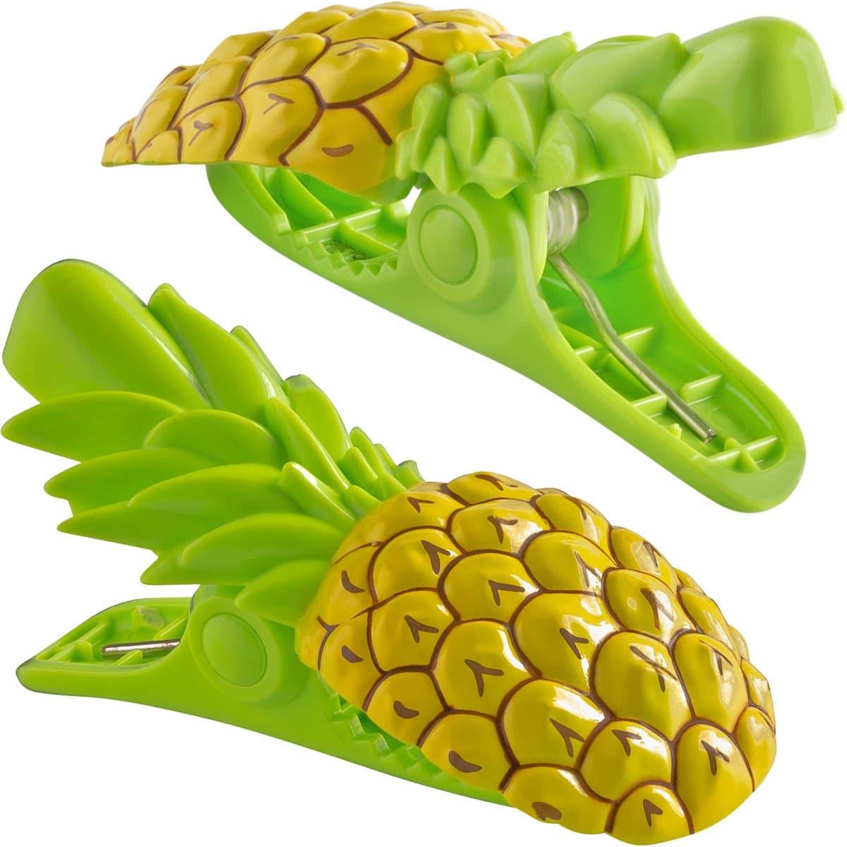 O2COOL - Boca Clips® Extra Stevige Handdoekclips - Ananas — afbeelding 1