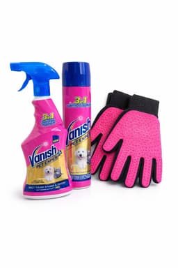 Vanish Pet Expert 3-in-1 Reinigingsset + Verzorgingshandschoenen – Krachtige Vlek- & Geurverwijderaar voor Huisdieren — thumbnail 1