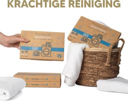 Wasstrips Proefpakket - Fresh Linen - Lentebloesem - Ocean Breeze - 3x100 Wasbeurten Incl. Wasverzachter – Wasmiddeldoekjes Wasdoekjes – Detergent sheets - Vegan — thumbnail 4