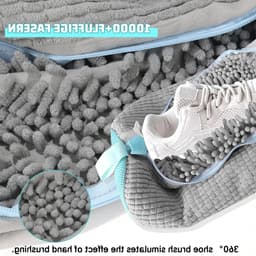 Set van 2 Herbruikbare Schoenwaszakken voor de Wasmachine, Ideaal voor Sneakers en Alle Schoenformaten met Rits — thumbnail 5