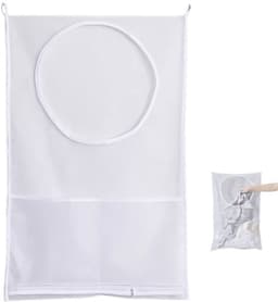 Dailygoods- Wasmand met deksel - Wasmand 3 vakken - Wassorteerder — thumbnail 1