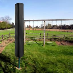 Beschermhoes voor droogmolen van 210D Oxford-stof, waterdicht, UV-bestendig, 160 × 15 × 15 cm met ritssluiting en trekkoord — thumbnail 2