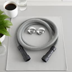 Vaatwasser Verlengstuk - Afvoerslang Kit - Lekkage Voorkomen - Meerdere Maten Connectoren - 3 Meter Lengte - Zwart — thumbnail 2